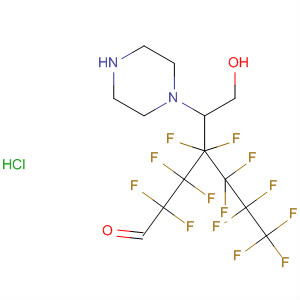 1-Piperazineethanol,4-(2,2,3,3,4,4,5,5,6,6,7,7,7-tridecafluoro-1-oxoheptyl)-,monohydrochloride