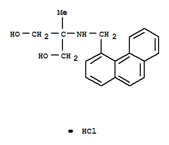 1,3-Propanediol, 2-methyl-2-((4-phenanthrenylmethyl)amino)-, hydrochlo ride
