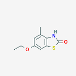 2(3H)-BENZOTHIAZOLONE,6-ETHOXY-4-METHYL-