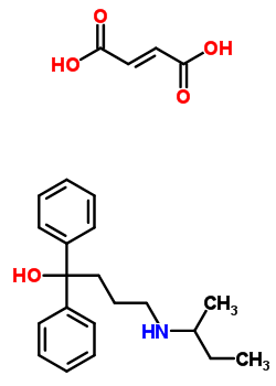 4-isobutylamino-1,1-diphenyl-1-butanol maleate