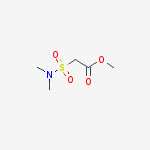 2-[(dimethylamino)sulfonyl]Acetic acid methyl ester molecular structure