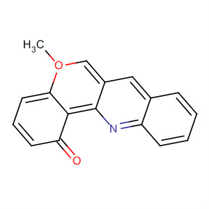 6H-[1]Benzopyrano[4,3-b]quinolin-6-one, 10-methyl- molecular structure