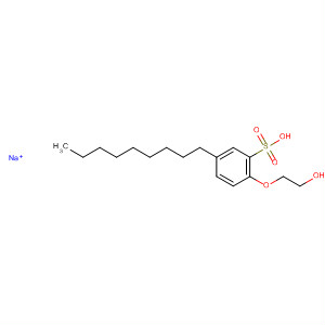 Benzenesulfonic acid, 2-(2-hydroxyethoxy)-5-nonyl-, monosodium salt