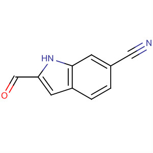 1H-Indole-6-carbonitrile, 2-formyl-