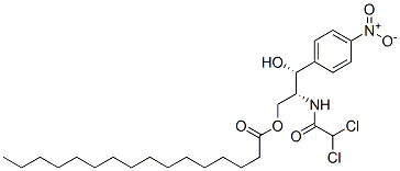 chloramphenicol palmitate molecular structure