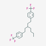 1,5-bis-(4-trifluoromethylphenyl)-3-butylpentane molecular structure