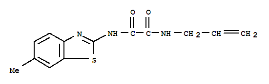 N-(6-methyl-1,3-benzothiazol-2-yl)-N'-prop-2-en-1-ylethanediamide