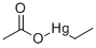 (acetato-O)ethylmercury molecular structure