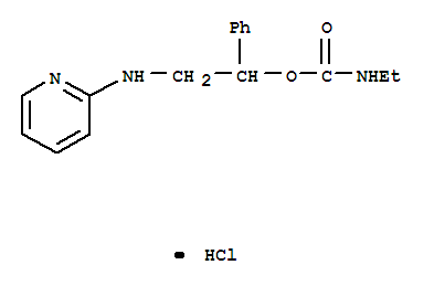 1-phenyl-2-(pyridin-2-ylamino)ethyl ethylcarbamate