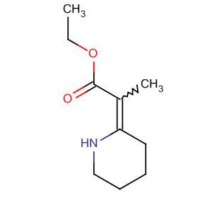 Propanoic acid, 2-(2-piperidinylidene)-, ethyl ester