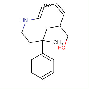 4-Benzazecine-6-methanol, 1,2,3,4,5,6-hexahydro-4-methyl-, (E)- molecular structure