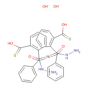 Nickel, bis[benzenecarbothioic acid (phenylmethylene)hydrazidato]- molecular structure
