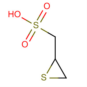 Thiiranemethanesulfonic acid molecular structure