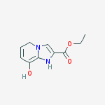 Ethyl 8-hydroxy-1,5-dihydroimidazo[1,2-a]pyridine-2-carboxylate molecular structure