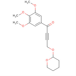 2-Butyn-1-one,4-[(tetrahydro-2H-pyran-2-yl)oxy]-1-(3,4,5-trimethoxyphenyl)-