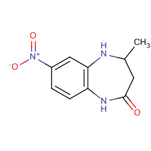 2H-1,5-Benzodiazepin-2-one, 1,3,4,5-tetrahydro-4-methyl-7-nitro- molecular structure