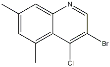 3-Bromo-4-chloro-5,7-dimethylquinoline