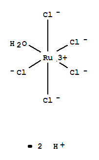 Cl5H2ORu·2H molecular structure