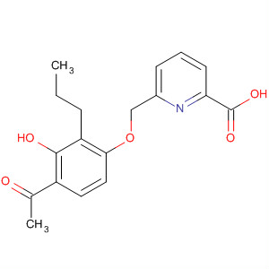 2-Pyridinecarboxylic acid,6-[(4-acetyl-3-hydroxy-2-propylphenoxy)methyl]-