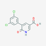 5-(3,5-dichlorophenyl)-6-oxo-1h-pyridine-3-carboxylic Acid molecular structure