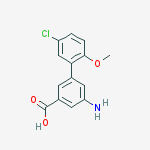 3-amino-5-(5-chloro-2-methoxyphenyl)benzoic Acid