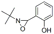 2-(2-TERT-BUTYL-1,2-OXAZIRIDIN-3-YL)PHENOL molecular structure