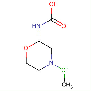 Carbamic chloride, methyl-4-morpholinyl- molecular structure