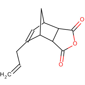 4,7-Methanoisobenzofuran-1,3-dione,3a,4,7,7a-tetrahydro-5-(2-propenyl)- molecular structure