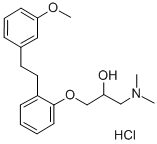 1-(Dimethylamino)-1{[O-(M-methoxyphenethyl)phenoxy]methyl}ethylnol hydrochloride