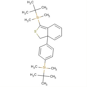 Silane,[1,1'-bibenzo[c]thiophene]-3,3'-diylbis[(1,1-dimethylethyl)dimethyl- molecular structure