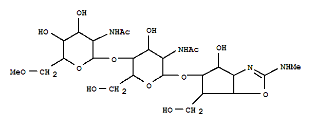 methyl-N-demethylallosamidin molecular structure