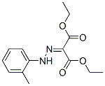 2-(2-Methylphenyl)hydrazonomalonic acid diethyl ester molecular structure