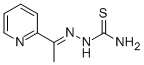 (E)-2-(1-(2-Pyridinyl)ethylidene)hydrazinecarbothioamide molecular structure