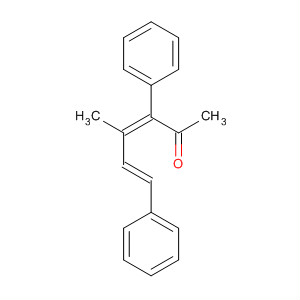 3,5-Hexadien-2-one, 4-methyl-3,6-diphenyl-, (Z,E)- molecular structure