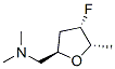 2-Furanmethanamine,4-fluorotetrahydro-N,N,5-trimethyl-,[2R-(2alpha,4beta,5beta)]- molecular structure