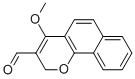 4-METHOXY-2H-BENZO[H]CHROMENE-3-CARBALDEHYDE molecular structure