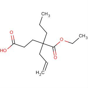 Pentanedioic acid, 2-(2-propenyl)-2-propyl-, 1-ethyl ester molecular structure