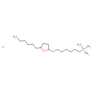 1-Hexanaminium, 6-[(5-hexyltetrahydro-2-furanyl)oxy]-N,N,N-trimethyl-,chloride