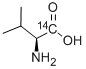 L-VALINE, [1-14C]- molecular structure