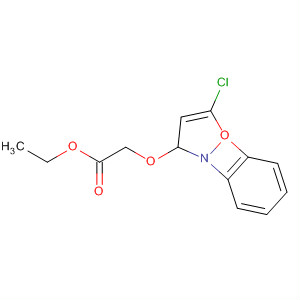 Acetic acid, [(5-chloro-1,2-benzisoxazol-3-yl)oxy]-, ethyl ester molecular structure