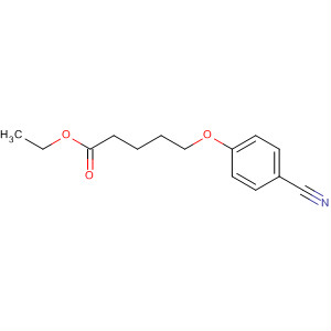 Pentanoic acid, 5-(4-cyanophenoxy)-, ethyl ester molecular structure