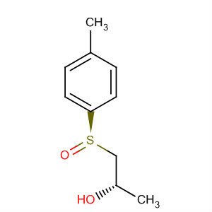 2-Propanol, 1-[(R)-(4-methylphenyl)sulfinyl]-, (2S)- molecular structure