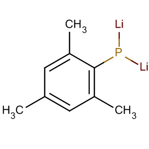 Phosphine, (2,4,6-trimethylphenyl)-, dilithium salt molecular structure
