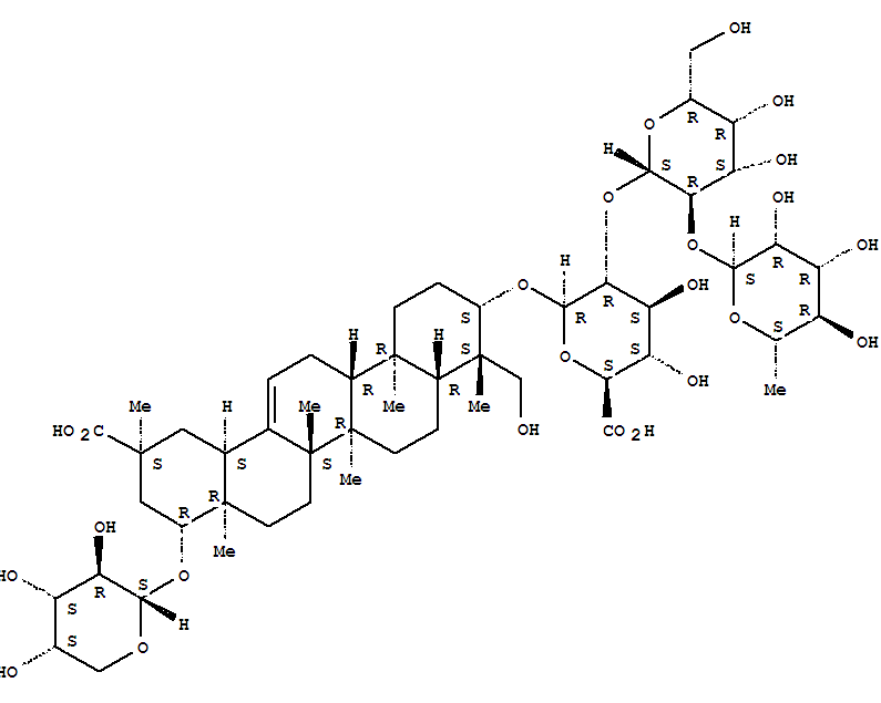 sophoraflavoside III molecular structure