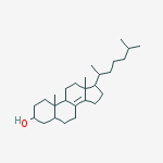 Cholest-8(14)-en-3β-ol molecular structure
