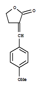 (3Z)-3-(4-methoxybenzylidene)dihydrofuran-2(3H)-one molecular structure