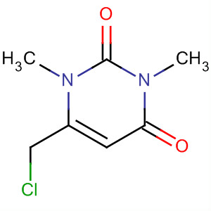 2,4(1H,3H)-Pyrimidinedione, 6-(chloromethyl)-1,3-dimethyl- molecular structure