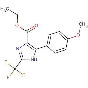 1H-Imidazole-4-carboxylic acid,5-(4-methoxyphenyl)-2-(trifluoromethyl)-, ethyl ester