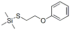 Phenyl 2-[(trimethylsilyl)sulfanyl]ethyl ether molecular structure
