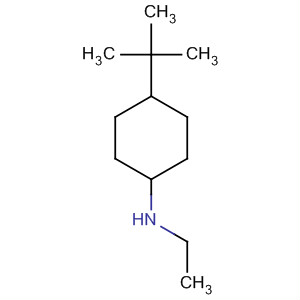 Cyclohexanamine, 4-(1,1-dimethylethyl)-N-ethyl-, cis- molecular structure